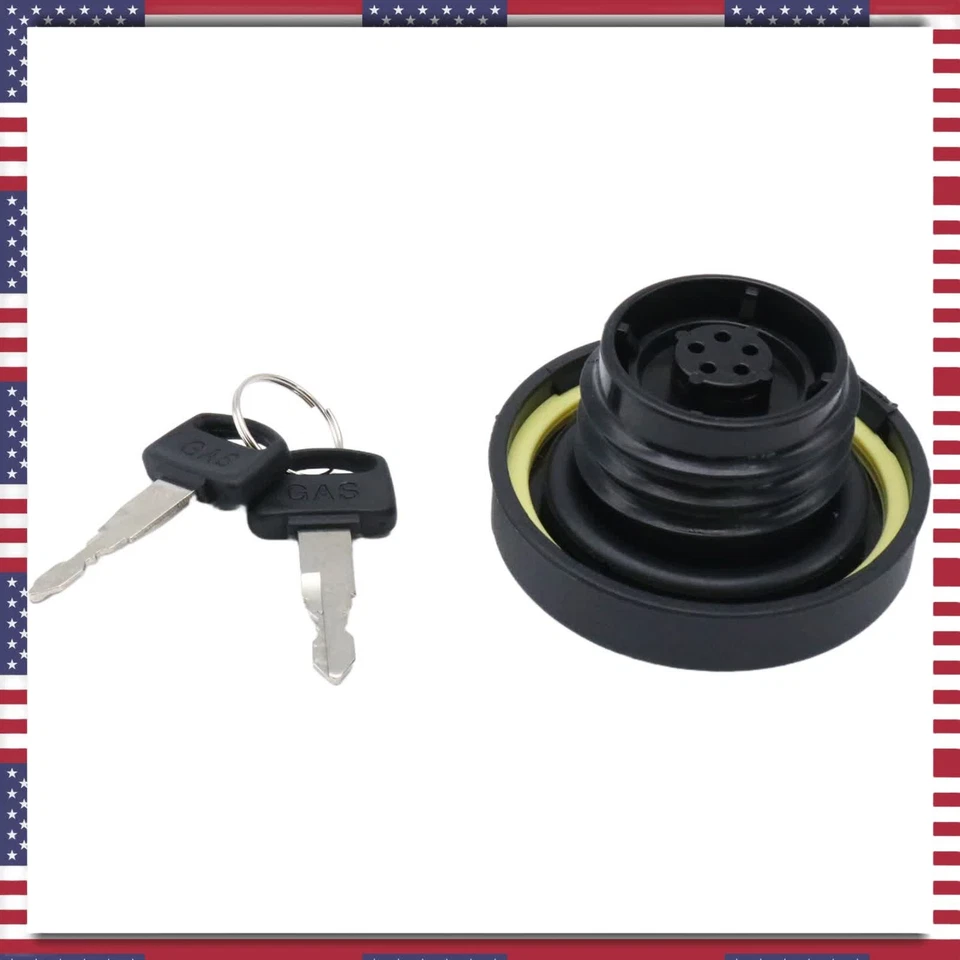 For Chevrolet S10 Caprice Corvette Blazer LOCKING Gas Cap Fuel Tank & Key MGC791 - Image 4 of 4