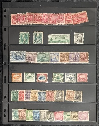US Stamps Sweepings and Remainder Collection Lot of 10 Albums, Folders, Etc