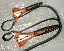 ValueMax 2-Piece Rubber Adjustable Strap Wrench 4" and 6" Oil Filter, Jar Opener