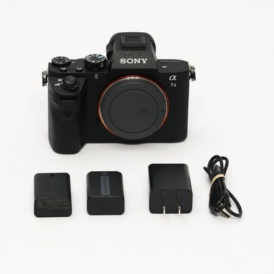 Sony Alpha A7 II Mirrorless Camera (USA model) shutter count 830