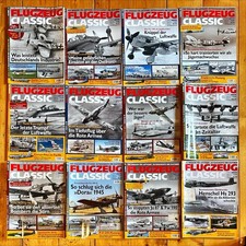 Flugzeug Classic Jahrgang 2016 Komplett Hefte 1-12 Das Magazin Für Luftfahrt Gut