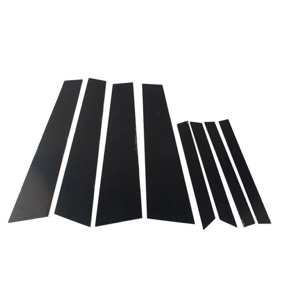 Pillar Posts Door Piano Black Trim Decal Cover Kit For BMW X6 F16 2015-2019 2018 - Изображение 3 из 4