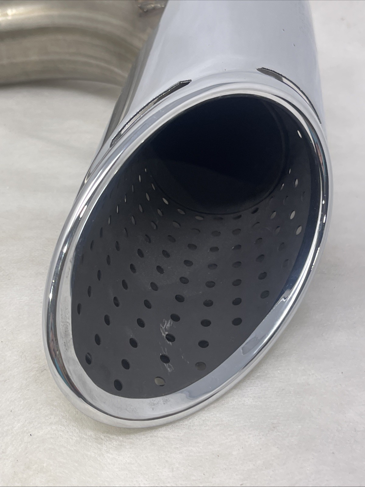 2018-2022 Lamborghini Urus Exhaust Tailpipe and Tip, Chrome 4ML253681AB, New OEM