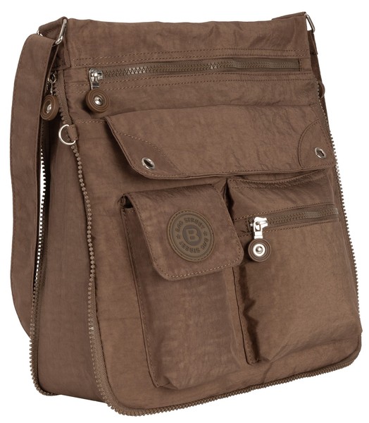 Bag Street Damentasche UmhäNgetasche Handtasche Schultertasche 2221 Braun-image