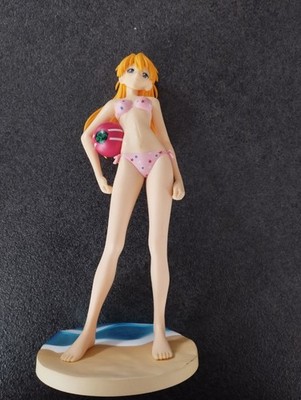 Neon Genesis Evangelion - Asuka im Bikini am Strand - 2004 etwa 20cm hoch