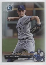 2017 Bowman Chrome Prospects Refractor /499 Josh Staumont #BCP89 0c2