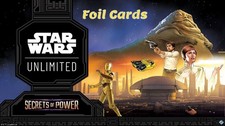 star wars unlimited secrets of power FOIL Karten