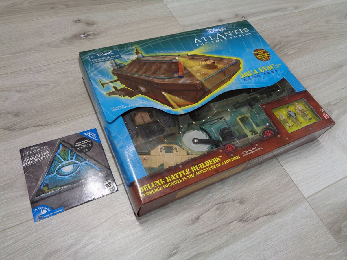 Atlantis Lost Empire Deluxe Battle Builders Aqua Evac Mattel Atlantis Lost Empire Deluxe Battle Builders Aqua Evac Mattel