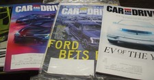 2022 CAR AND DRIVER - 3 Issues  Aug Sep Oct