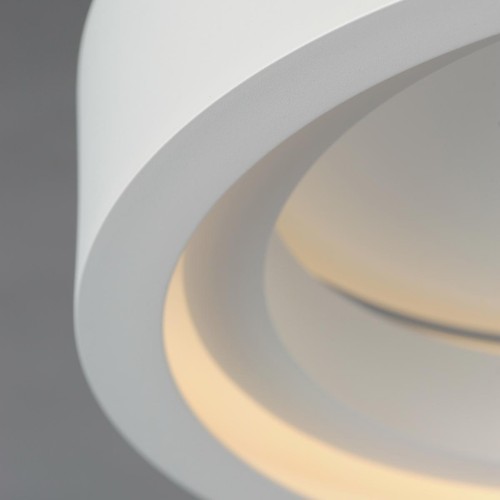 ET2 Contemporary Lighting E35100-MW iCorona WiZ Flush Mount Matte White - Picture 8 of 8