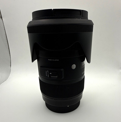 Sigma DC 18-35mm f/1.8 Zoom Lens Canon EF-S Mount 72mm w/Hood Caps