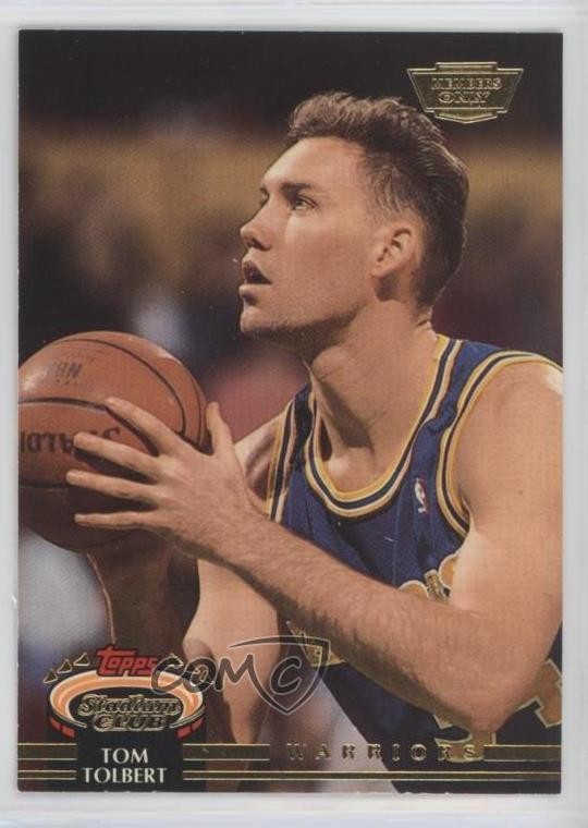 1992-93 Topps Stadium Club Members Only Tom Tolbert #176 0w6m