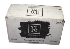 M Rosenfeld 84 Piece Premium Hookah Charcoal Coals 25m Cubes 2.6lbs Kit