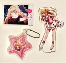 Oshinoko Ruby Yomiuri Land Collaboration Keychain Acrylic Stand Used Excellent