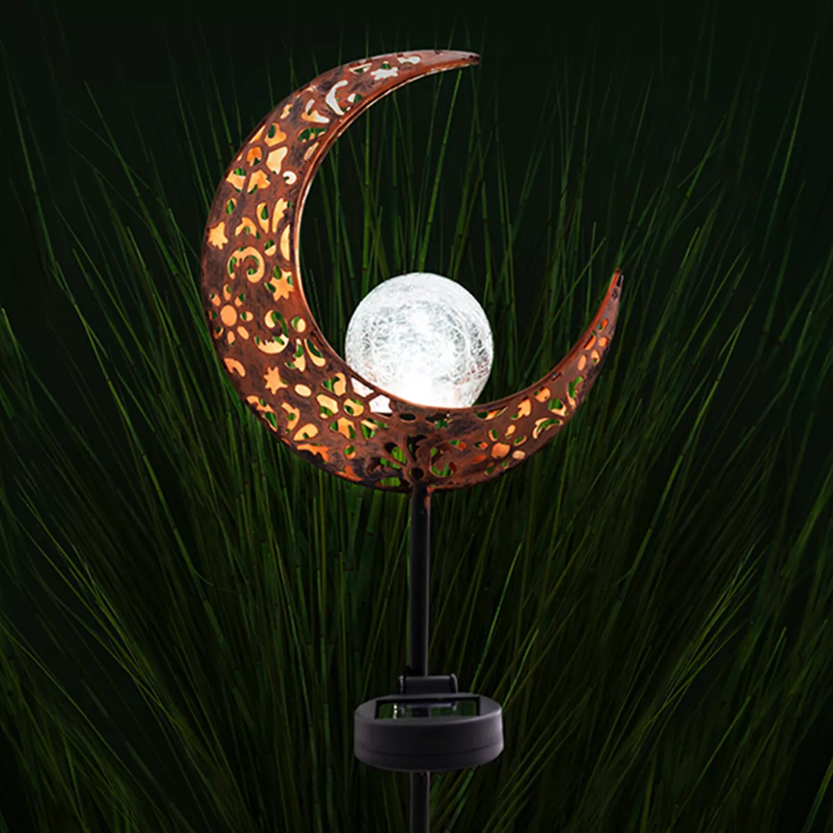 Half moon solar lights deals