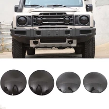 4PCS Smoked Front Headlight Lamp Fog Light Lamp Cover For Ineos Grenadier 2024+