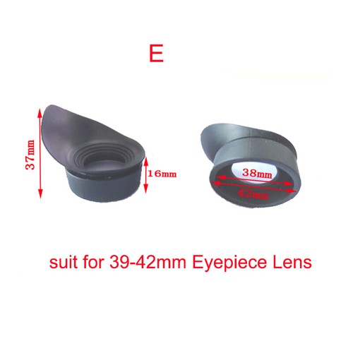 2PCS Rubber Eye Guards Eye Shield Cups f Biological Stereo Microscope Telescope - Picture 15 of 15