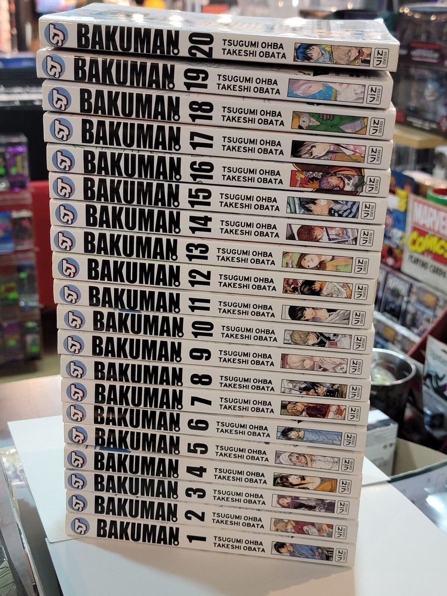 Bakuman 1-20 Paperback Complete English Manga Set Viz Media