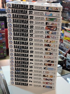 Bakuman 1-20 Paperback Complete English Manga Set Viz Media