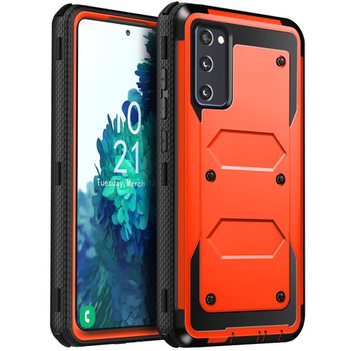 Für Samsung Galaxy S20 FE 5G Dual Layer Robuste Handyhülle Cover + Hartglas - Bild 17 von 57