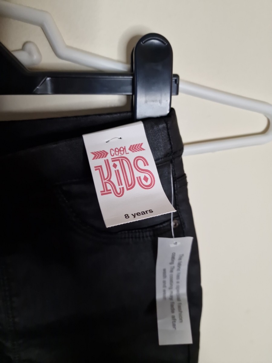 Matalan leather deals trousers