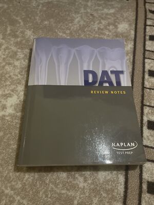 Kaplan Test Prep DAT Review Notes 2013 | eBay
