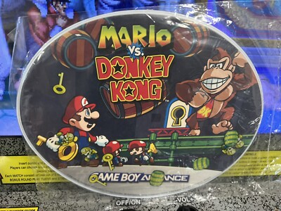 2004 Nintendo GBA Mario vs. Donkey Kong Mousepad Promo BRAND NEW SEALED