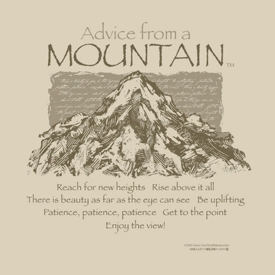 Mountain Sweatshirt S M L XL Advice From a Unisex NEW NWT Nature Cotton