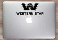Western Star Logo Decal- Semi Sticker- 18 Wheeler Decal- Vinyl Decal-Truck Decal