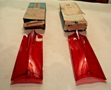 Nos Taillight Lenses For 1964-1965 Plymouth Valiant Barracuda 2525645 2525646 Nos Taillight Lenses For 1964-1965 Plymouth Valiant Barracuda 2525645 2525646