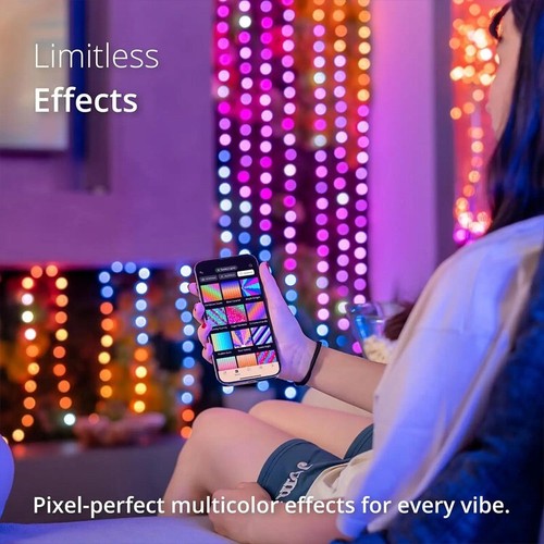 Tuya Smart WiFi und Bluetooth LED-Licht-Herzkette mit Fernbedienung - Afbeelding 6 van 24