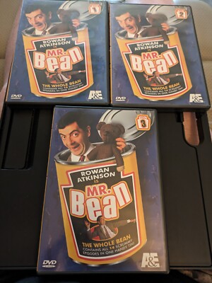 Mr. Bean - The Whole Bean - 3 DVD Boxed Set - Rowan Atkinson - Pre