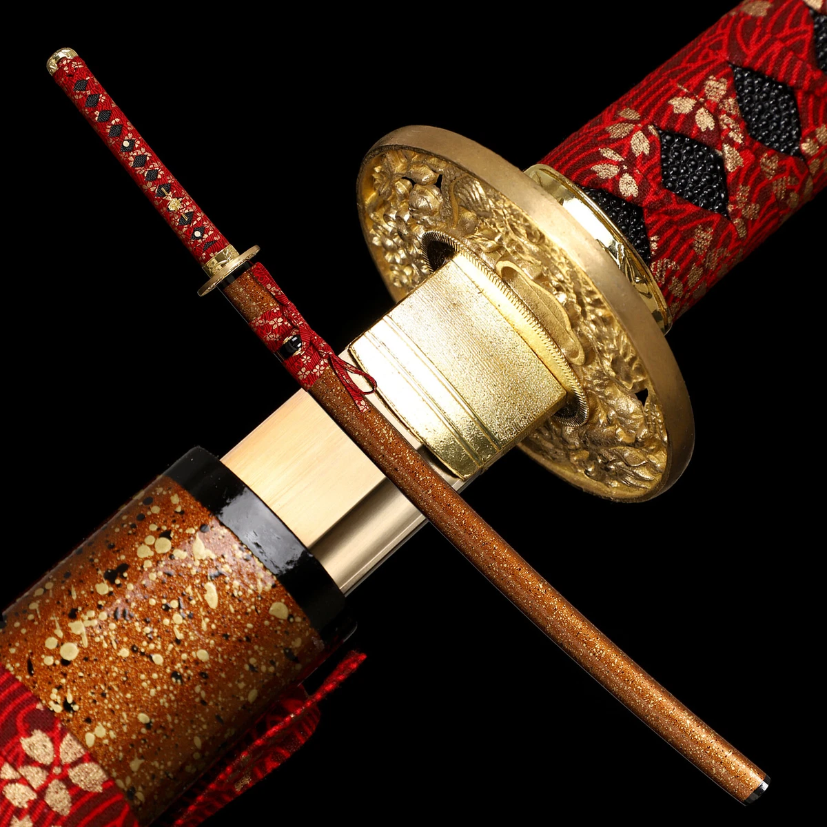 日本刀花梨木連体T10焼き鑑賞用武具‼️ 黄金收藏日本刀剑、军刀木柄| eBay 工芸品