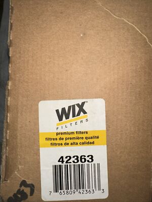 WIX 42363 - Air Filter Cross Reference