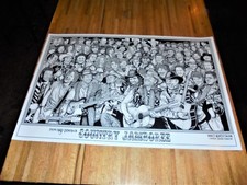 Country Music Heroes Poster 24 X 36 Every Era Very Cool Dolly Paron Garth Brooks