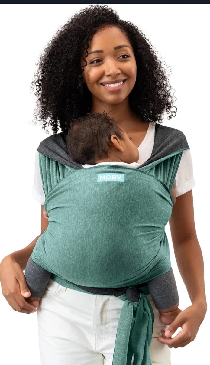 Moby Reversible Wrap Baby Carrier Multicolor Infant Machine Washable