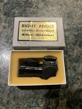 NIKON RIGHT ANGLE VIEWING ATTACHMENT for NIKON/NIKKORMAT With Box