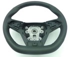 <!--F#f_0-->Genuine Holden VF Commodore SSV Redline Black Leather Steering Wheel Flat Bottom<!--F/-->