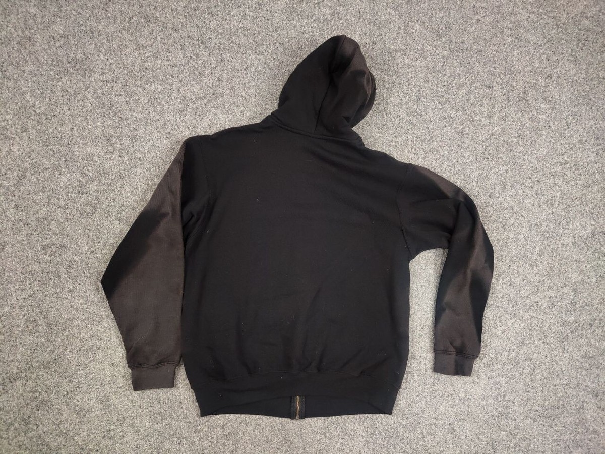 Vintage 90's Aphex Twin Logo Sun Faded Boxy Blank Zip Hoodie Vintage 90's Aphex Twin Logo Sun Faded Boxy Blank Zip Hoodie