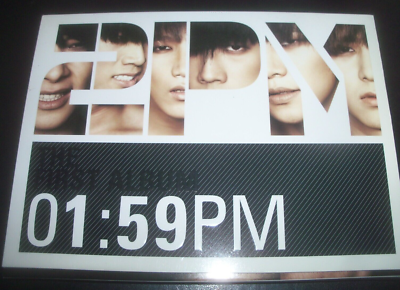 2pm The First Album 01:59pm K-pop (Korea) CD 8804775034367 | eBay UK
