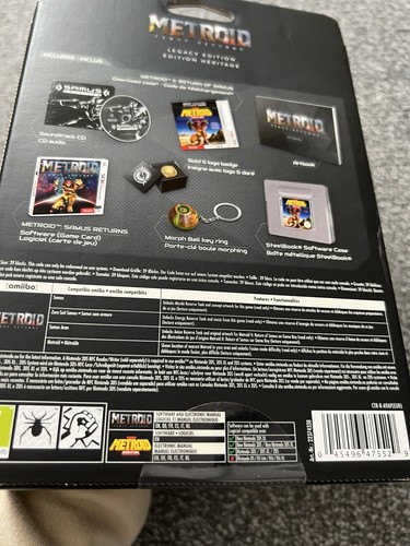 Metroid Samus Returns Legacy Edition Nintendo 3DS Game Collectors Edition New - Picture 8 of 8