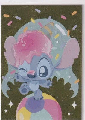 Panini 2025 Stitch Sparkling Fun Trading Card Karte Nr. 125 Gold