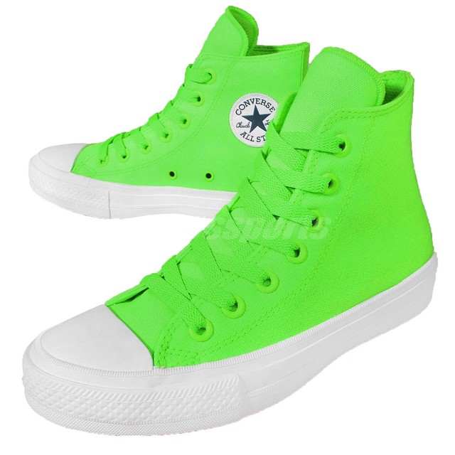 neon green converse