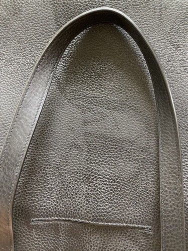 Dagne Dover Medium Allyn Tote Leather Office Bag Black - Picture 3 of 8