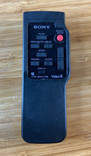 Sony Model VTR Rmt-708 Remote Control Video 8 Camcorders Video8