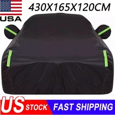 Outdoor Full Exterior Car Cover for Waterproof All-Weather Hail Snow Heavy Duty