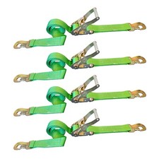 Usa 4 Pack 2 X 8 Ratchet Tie Down Strap Wflat Snap Hook Car Hauler Tow Truck Usa 4 Pack 2 X 8 Ratchet Tie Down Strap Wflat Snap Hook Car Hauler Tow Truck