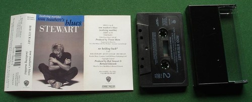 Rod Stewart Tom Traubert's Blues (Waltzing Matilda) Cassette Tape Single TESTED - Picture 3 of 3