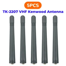 5PC VHF 136-174MHz Antenna SMA Female for Kenwood TK2207 TK2206 TK2203 TK2202