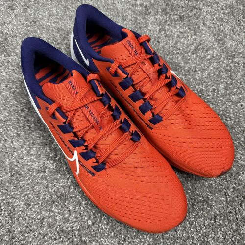 Nike Air Zoom Pegasus 38 Clemson Tigers NCAA Men Shoes Size 10 Orange DJ0819-800 - Picture 14 of 23
